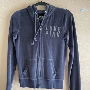 Pink Hoodie BLING - Size XS